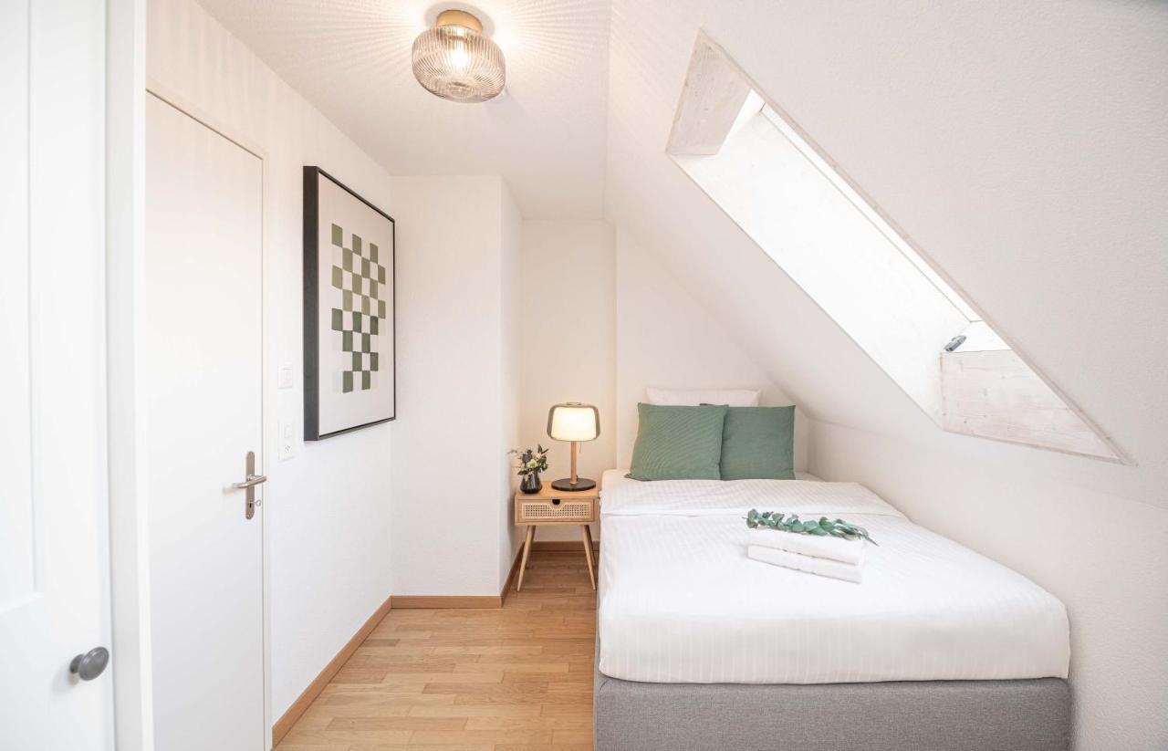Modern 3Bdr Duplex With Skyroof In Trendy Zurich West Apartman Kültér fotó