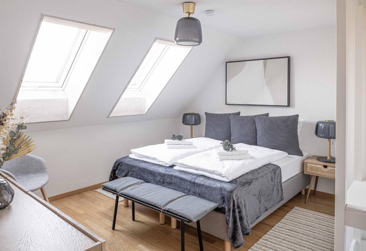 Modern 3Bdr Duplex With Skyroof In Trendy Zurich West Apartman Kültér fotó