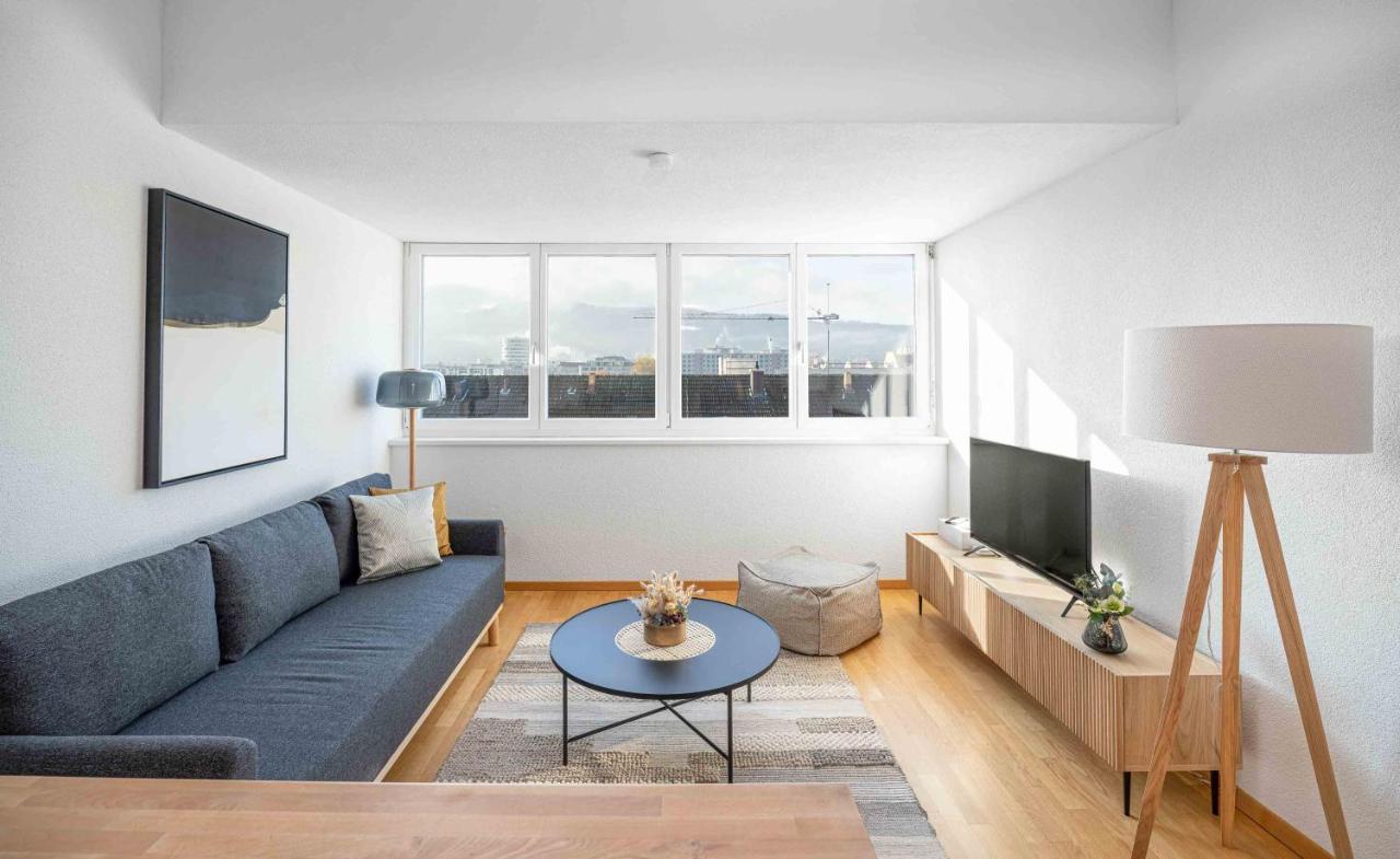 Modern 3Bdr Duplex With Skyroof In Trendy Zurich West Apartman Kültér fotó